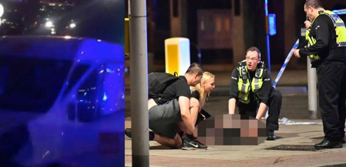Διπλό τρομοκρατικό χτύπημα στο Λονδίνο - Έξι θύματα - Νεκροί και οι τρεις τρομοκράτες - ΦΩΤΟΓΡΑΦΙΕΣ