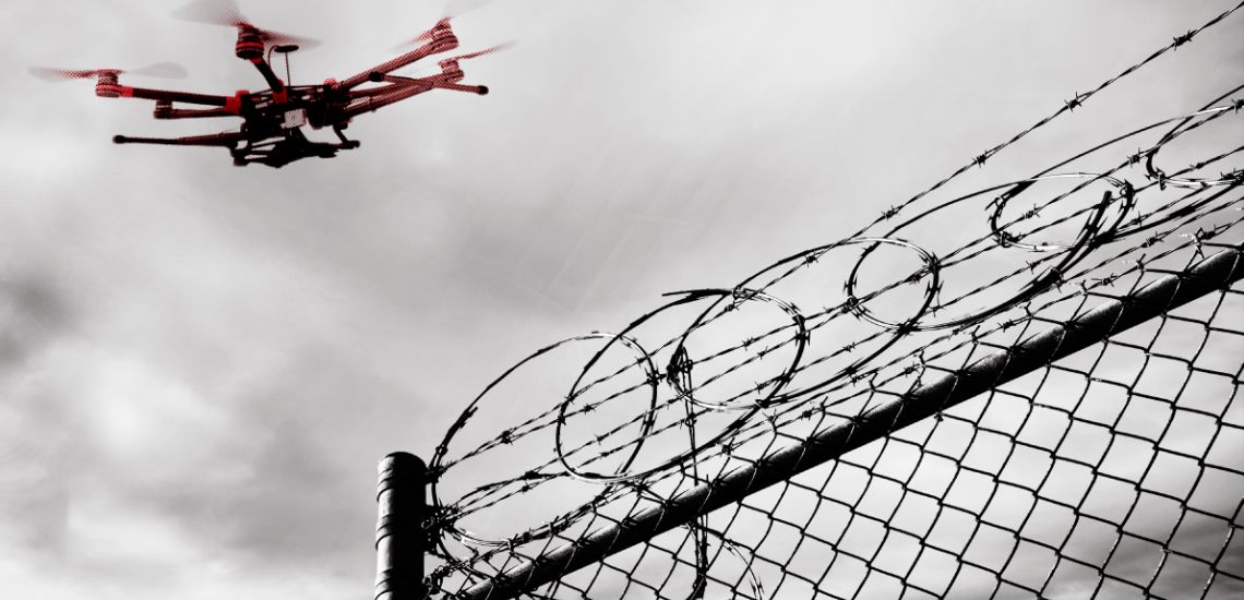 «Ιπτάμενοι μεταφορείς» στις Κεντρικές Φυλακές – Ενδεχόμενο παράδοσης κινητών στους κρατούμενους με την χρήση drone
