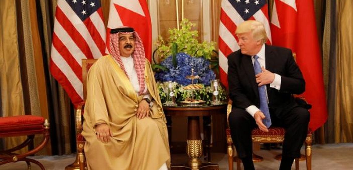 Τραμπ: «Οι σχέσεις Ουάσινγκτον με Μπαχρέιν δεν θα είναι πλέον τεταμένες»