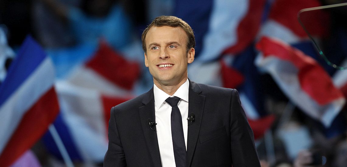 Ο Εμανουέλ Μακρόν νέος Πρόεδρος της Γαλλίας – Πάνω από το 65% των ψήφων για τον κεντρώο Μακρόν