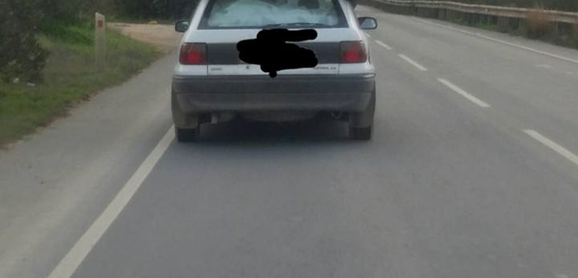 Κυπριακή ευφυΐα! – Τι σκέφτηκε ο αθεόφοβος να κουβαλήσει με το αυτοκίνητό του – ΦΩΤΟΓΡΑΦΙΑ