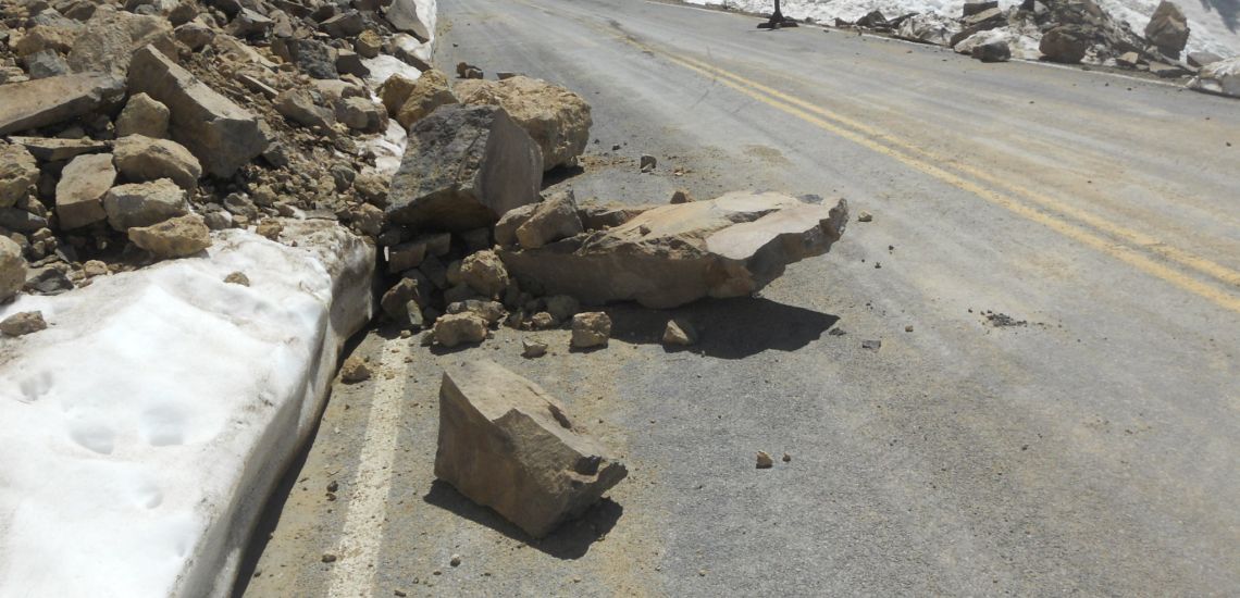 Οδηγοί προσοχή – Πτώση βράχων λόγω του καιρού – Ποιοι δρόμοι είναι κλειστοί