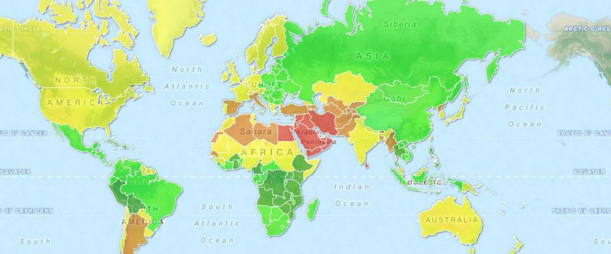 Δείτε τον χάρτη με τις πιο «εύκολες» γυναίκες στον κόσμο! Που κατατάσσουν τις Κύπριες