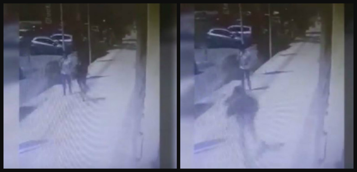 VIDEO: Η στιγμή που ο κλέφτης επιτίθεται στην 57χρονη και της «αρπάζει» την τσάντα