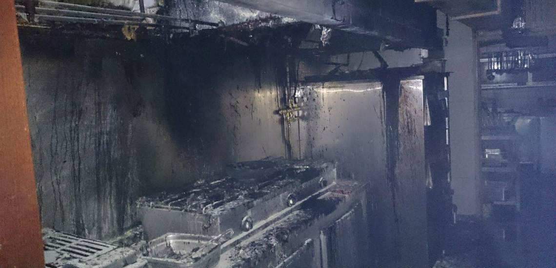ΛΑΡΝΑΚΑ: Φωτιά σε εστιατόριο από «απερισκεψία»