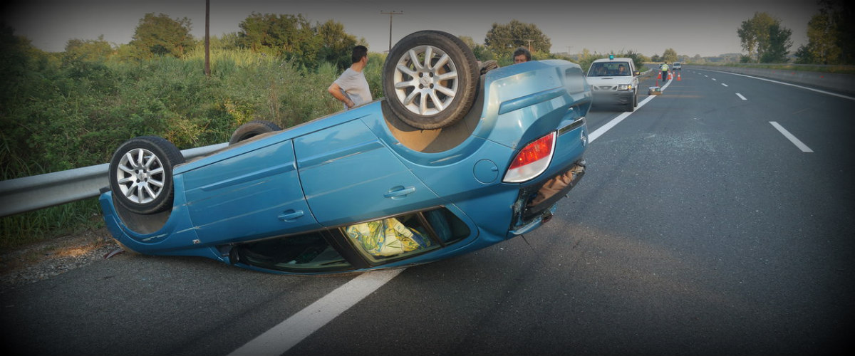 ΛΑΡΝΑΚΑ: Τροχαίο με το «καλημέρα» - Ανατράπηκε όχημα στον αυτοκινητόδρομο