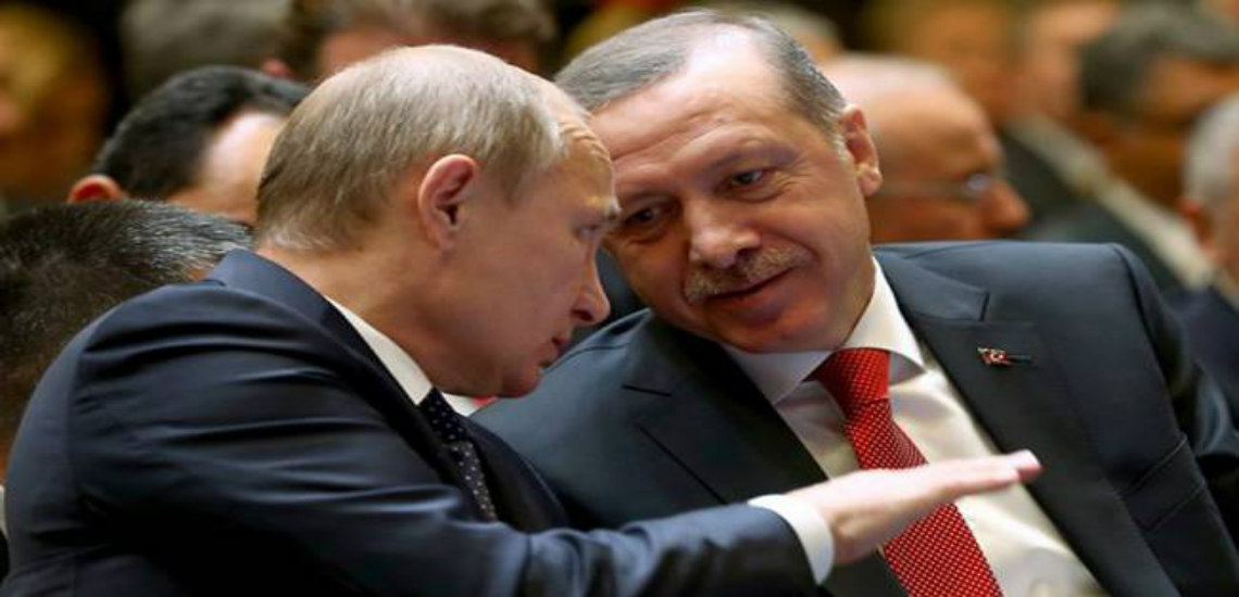 Συριακό στην ατζέντα της συνάντησης Ερντογάν - Πούτιν