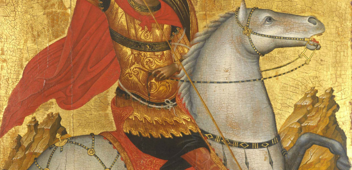 ΛΕΜΕΣΟΣ: Θαύμα(;)! Δάκρυσε άλογο σε εικόνα Αγίου σε μοναστήρι – Μαρτυρίες πιστών