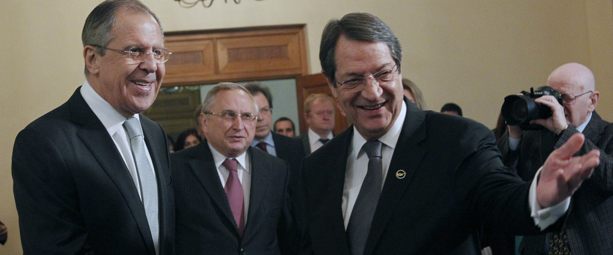 Αναστασιάδης - Λαβρόφ: «Κοινός στόχος είναι να συνεχιστεί ο διάλογος και η διμερής και περιφερειακή συνεργασία»