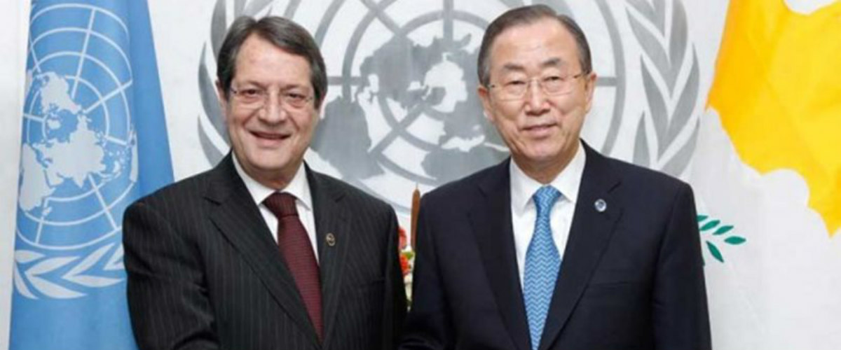 Συνάντηση Αναστασιάδη με τον ΓΓ του ΟΗΕ – «Θέλω να ενημερώσω για την κατάσταση στο Κυπριακό»