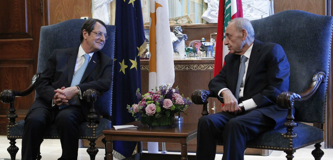 Αναστασιάδης: «Προσβλέπουμε στην αντιμετώπιση κοινών προκλήσεων με Ελλάδα και Λίβανο»