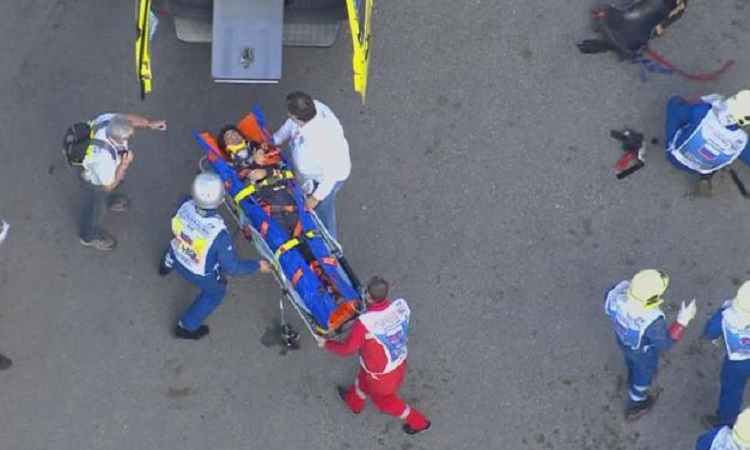 Γλίτωσε από θαύμα ο Κάρλος Σάινθ - Τρομακτικό ατύχημα στη Formula 1 [εικόνες & βίντεο]
