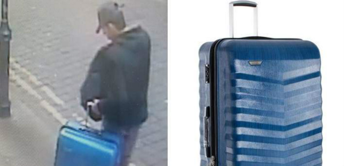 Νέα φωτογραφία του βομβιστή αυτοκτονίας -Τι κρύβει η μπλε βαλίτσα- ΦΩΤΟΓΡΑΦΙΑ