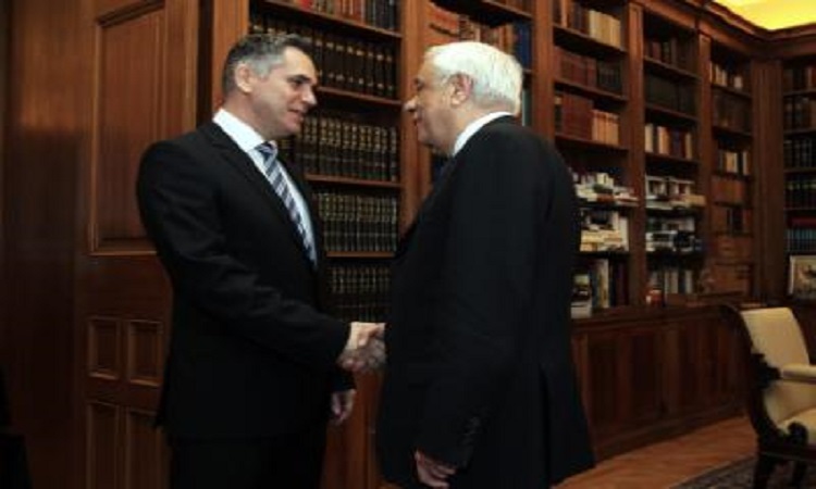 Συνάντηση Προέδρου ΔΗΚΟ με Πρόεδρο της Ελληνικής Δημοκρατίας