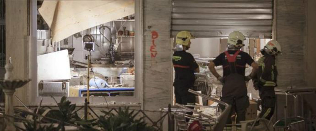 Ισπανία: Τουλάχιστον 77 τραυματίες από έκρηξη φιάλης υγραερίου σε καφέ - VIDEO