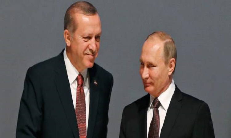 Στις 10 Μαρτίου η συνάντηση του Πούτιν με τον Ερντογάν