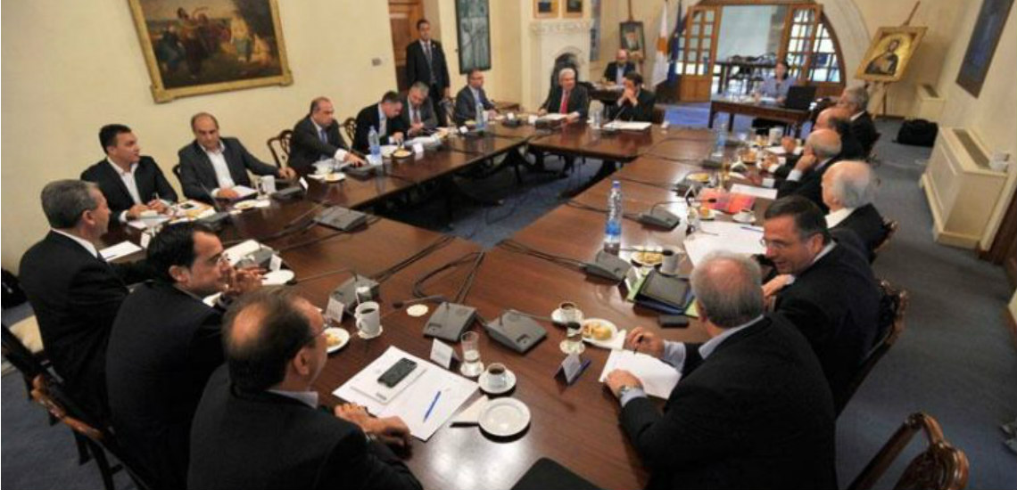 Ενημερώνει το Εθνικό Συμβούλιο ενόψει Νέας Υόρκης Ο Πρόεδρος Αναστασιάδης