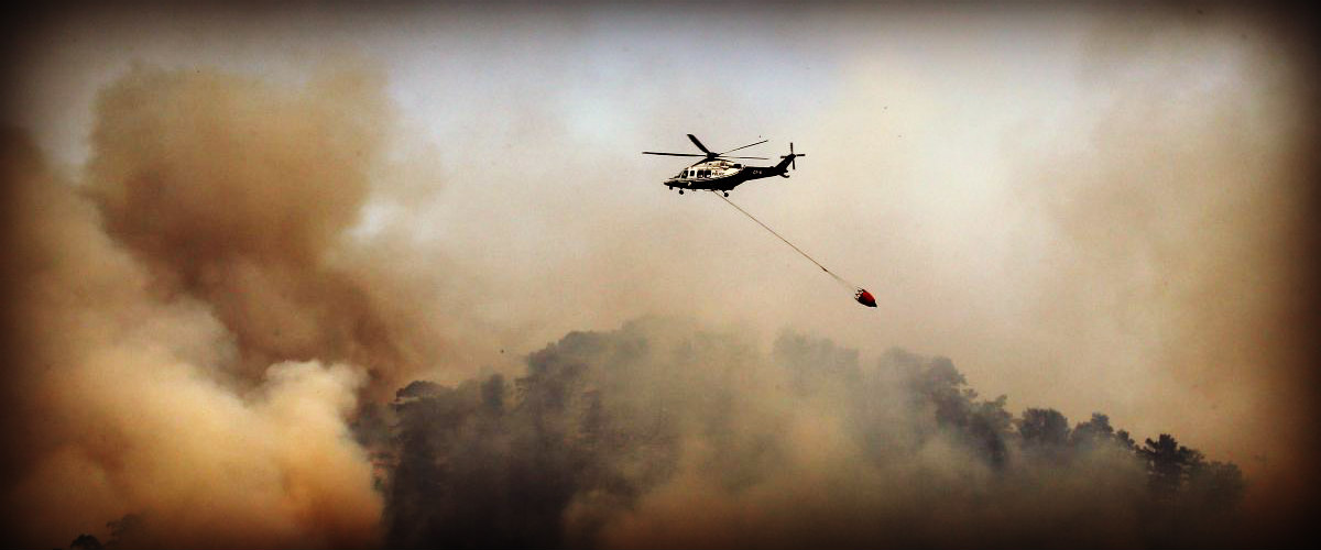 Πυρκαγιά σε δύσβατη περιοχή της Πάφου – Στη μάχη της κατάσβεσης και τα πτητικά μέσα