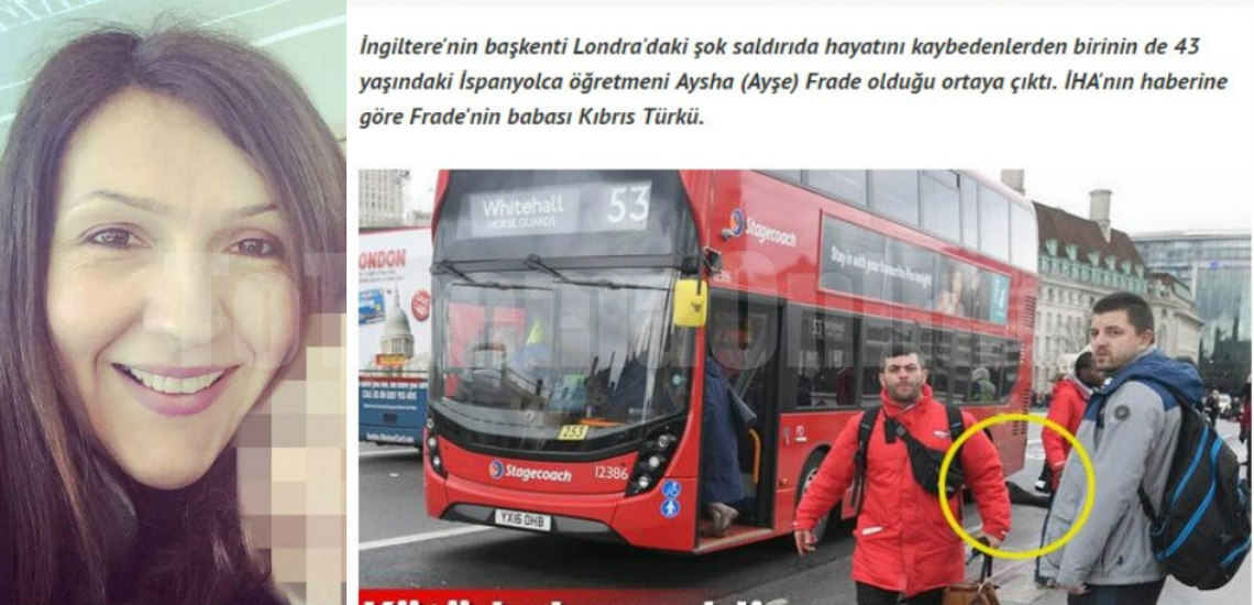 Σοκάρουν οι φωτογραφίες της Τουρκοκύπριας που έπεσε νεκρή στο Λονδίνο – Φαίνεται να πέρασε από πάνω της λεωφορείο