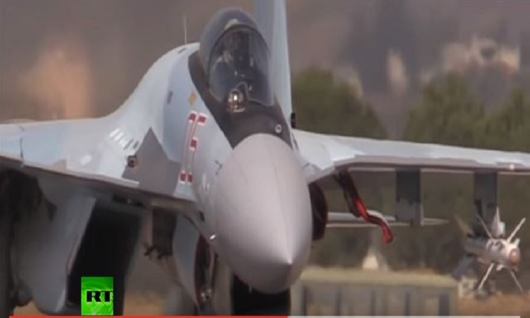 Ο Πούτιν έστειλε τα ολοκαίνουργια Su-35 στην μάχη κατά των Τζιχαντιστών (BINTEO)