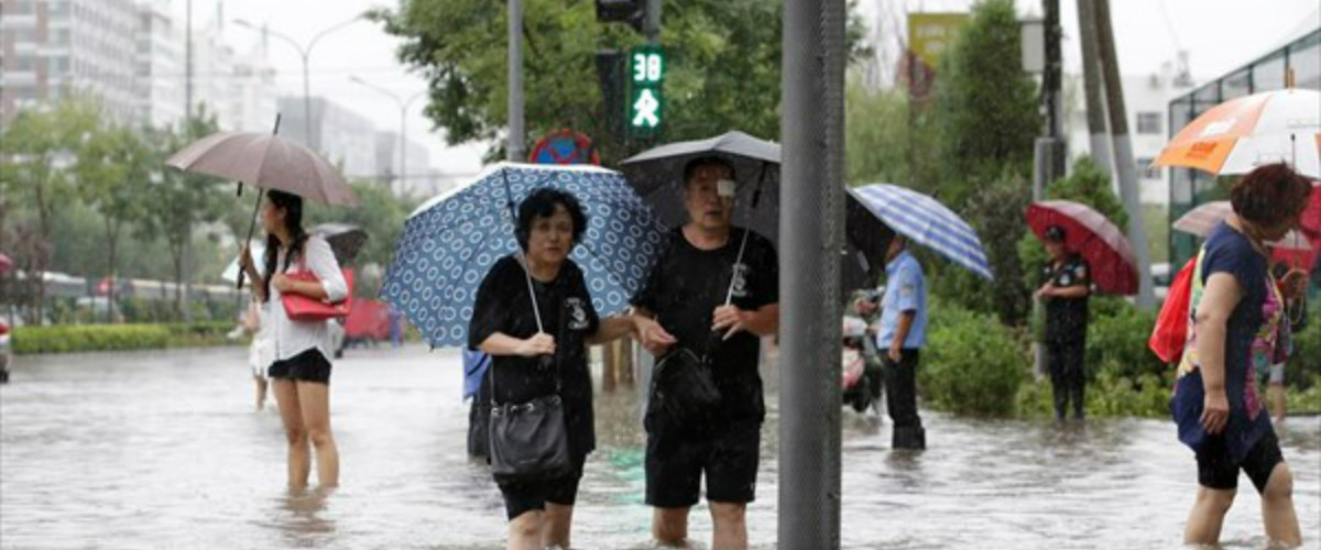 Σε κατάσταση κίτρινου συναγερμού η Κίνα λόγω του τυφώνα Νίντα