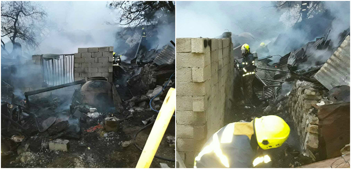 Κατέρρευσε ολόκληρη οικία στα Μανδριά λόγω πυρκαγιάς – Το λάθος που έκαναν οι ιδιοκτήτες - ΦΩΤΟΓΡΑΦΙΕΣ