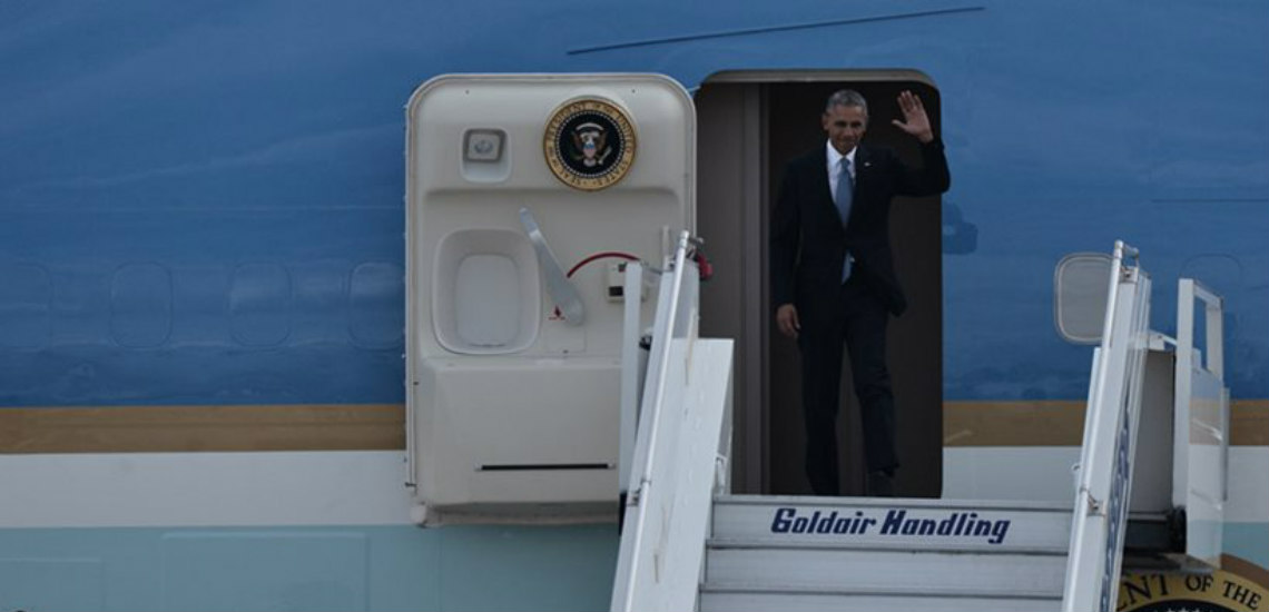 Αποχαιρέτησε την Ελλάδα ο Ομπάμα – Η ιστορική ομιλία του και το «Ζήτω η Ελλάς» - ΦΩΤΟΓΡΑΦΙΕΣ