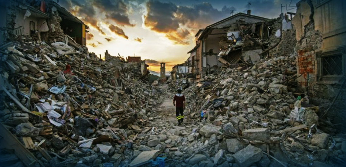 «Η πόλη μας τελείωσε» - Σκηνές καταστροφής από τον τριπλό σεισμό στην Ιταλία - ΦΩΤΟ - VIDEO
