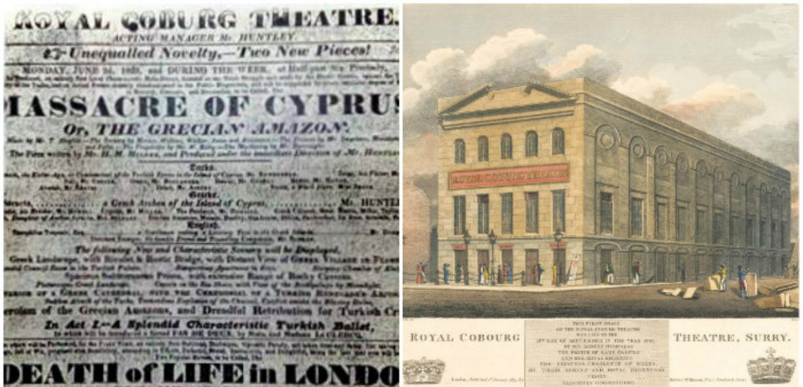 «Η σφαγή της Κύπρου». Το θεατρικό έργο στο Λονδίνο για τις σφαγές των Κυπρίων από τους Οθωμανούς το 1821. Οι Λονδρέζοι προτίμησαν τον «Τομ και Τζέρυ» ...