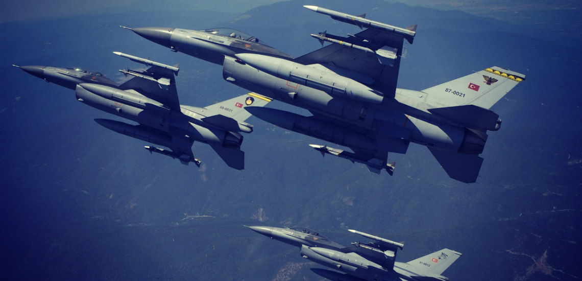 Προκαλούν οι Τούρκοι - Τουρκικά μαχητικά F-16 πέταξαν πάνω από τρία ελληνικά νησιά