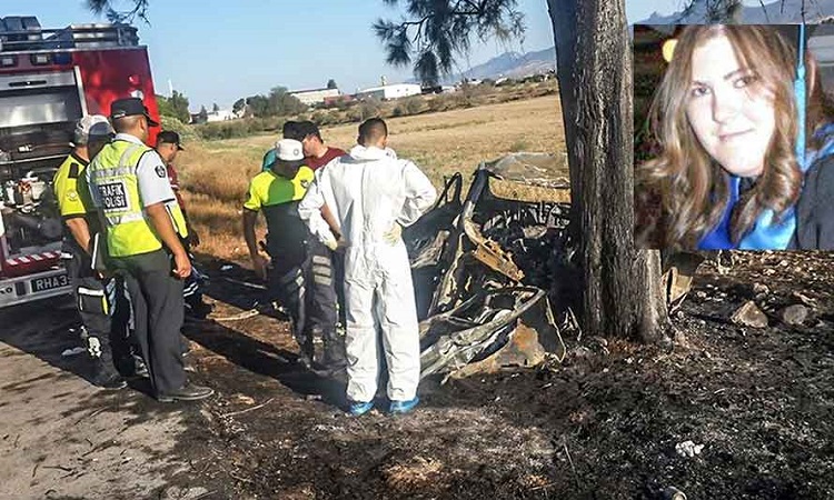 Τραγικό θανατηφόρο στην κατεχόμενη Αμμόχωστο – 24χρονη προσέκρουσε σε δέντρο και πήρε φωτιά -  ΦΩΤΟΓΡΑΦΙΕΣ