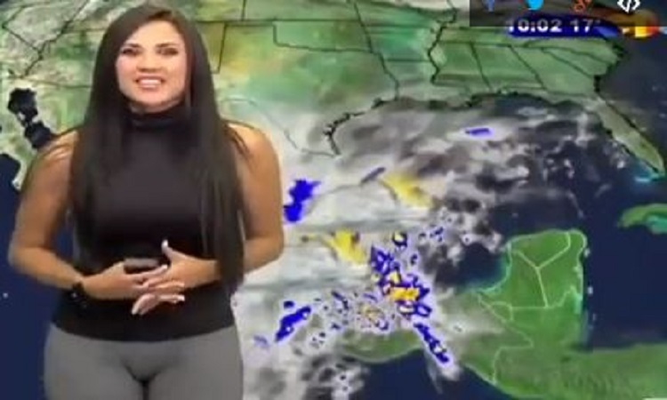 Βίντεο: Το κολάν «πρόδωσε» την πιο σέξι Μεξικανή παρουσιάστρια