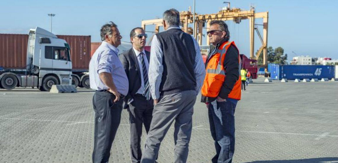 Στο λιμάνι Λεμεσού ο Υπουργός Μεταφορών: «Το σημαντικό είναι ότι υπάρχει βελτίωση μέρα με τη μέρα»