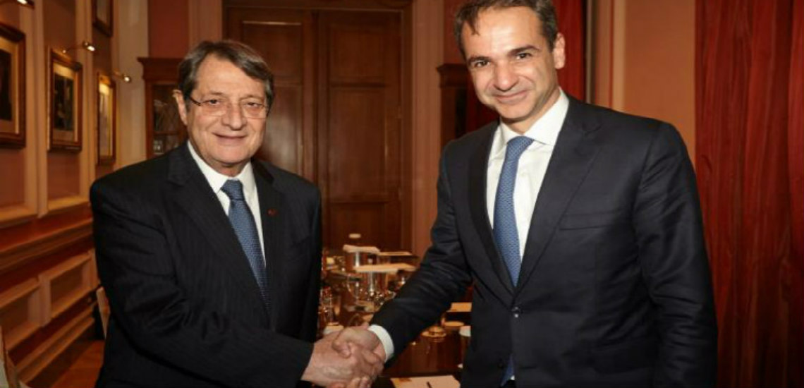 Ο Πρόεδρος Αναστασιάδη ενημερώνει τα ελληνικά κόμματα για τις εξελίξεις στις συνομιλίες