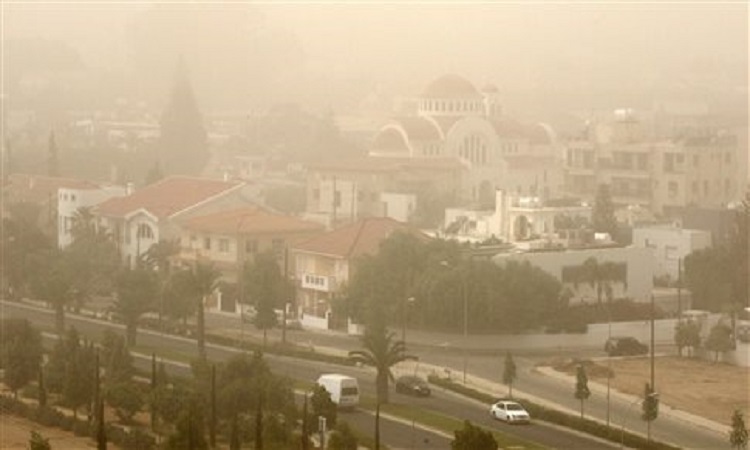 Ινστιτούτο Κύπρου: Πολύ πιο ανησυχητικό το φαινόμενο σκόνης από προηγούμενα περιστατικά