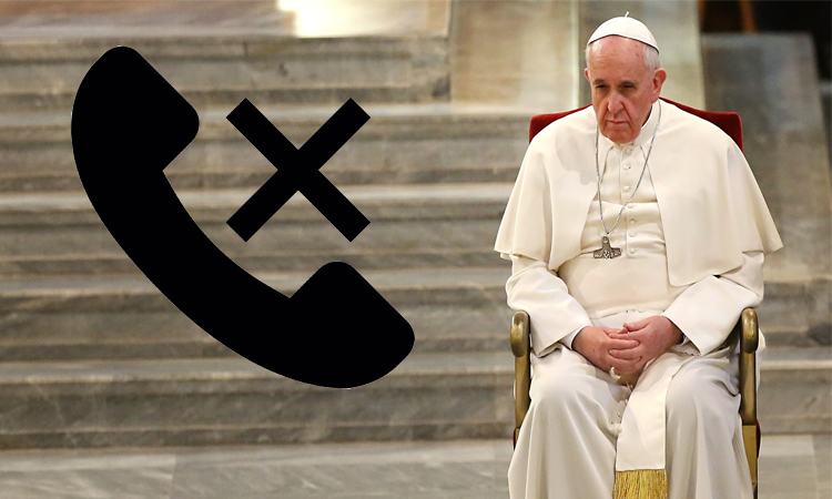 Δεν πίστεψε ότι του τηλεφώνησε ο Πάπας και του το έκλεισε «στα μούτρα»!