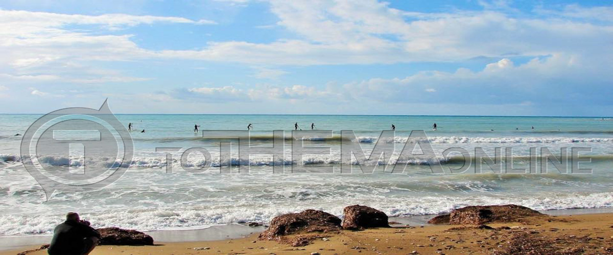 Και όμως οι φωτογραφίες είναι από κυπριακή παραλία – Ατρόμητη ομάδα σέρφερ δάμασε τα κύματα αψηφώντας  το κρύο