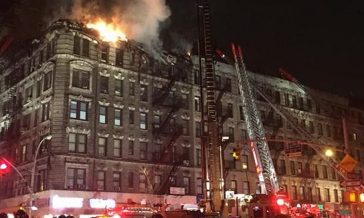 Και δεύτερη πυρκαγιά σε κτίριο στη Νέα Υόρκη μέσα σε λίγες ώρες