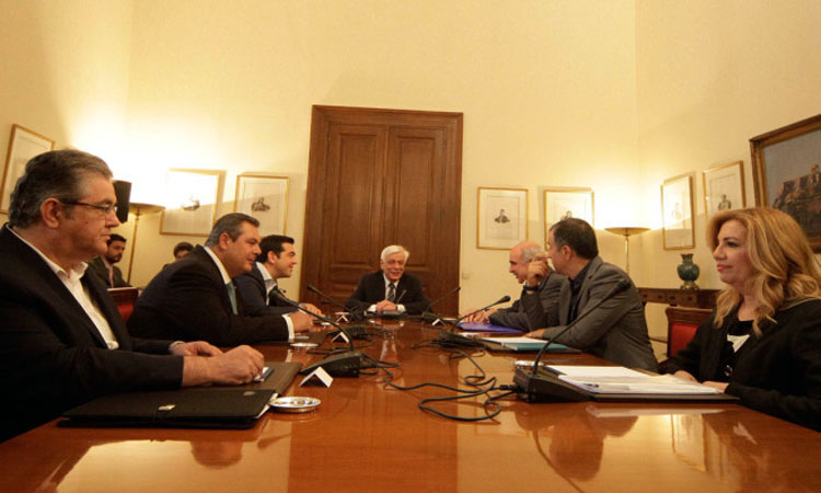 Ελλάδα: Νέα έκτακτη συνάντηση των πολιτικών αρχηγών το απόγευμα