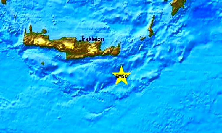 Δονήθηκε η Κρήτη – Σεισμοί και πάλι στο αγαπημένο νησί
