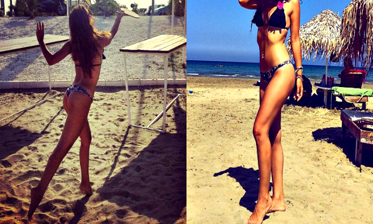 Η σέξι Κύπρια ηθοποιός αναστάτωσε την παραλία και τα social media - Φωτογραφίες