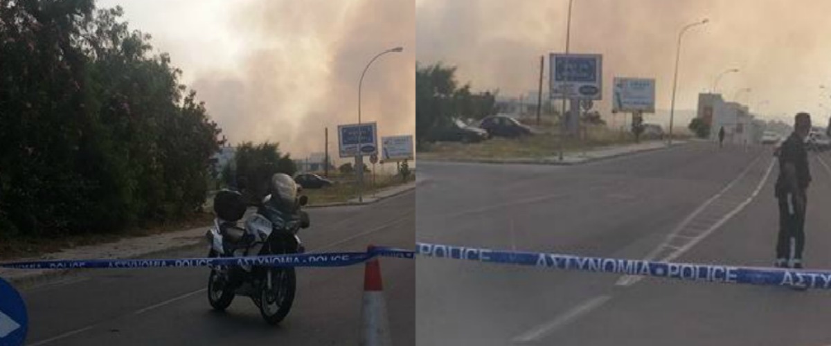Παντού καπνός: Μεγάλη εκτός ελέγχου πυρκαγιά στη Λάρνακα! Κινδυνεύει πρατήριο βενζίνης – Έκλεισαν δρόμοι
