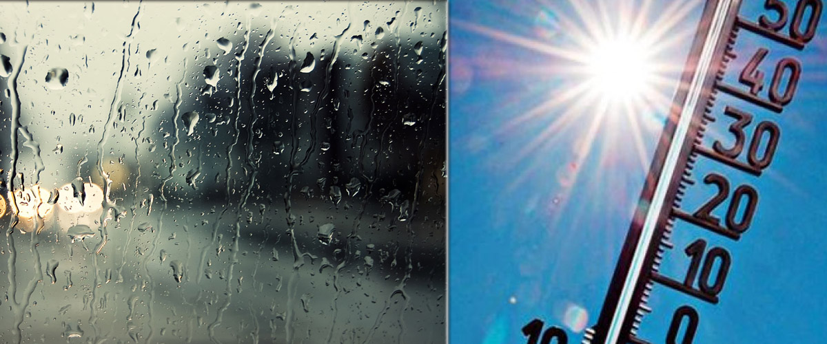 Τρελοκαιρός – Συννεφιές και βροχές το απόγευμα – Αύξηση της θερμοκρασίας το Σάββατο
