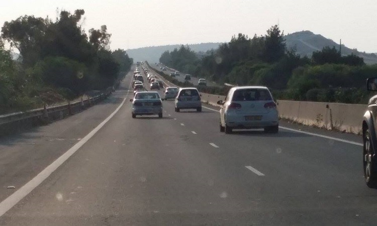 Χάος στον αυτοκινητόδρομο Λάρνακας- Λευκωσίας- Δείτε τι συμβαίνει