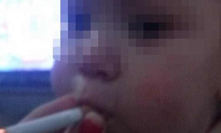Δεν έχει το θεό της Ισπανίδα μάνα! Ανέβασε φωτογραφία «μωρού που καπνίζει» στο Instagram