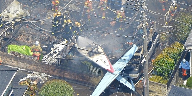 Τρεις νεκροί από συντριβή μικρού αεροσκάφους σε προάστιο του Τόκιο