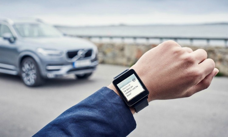 Έλεγχος του αυτοκινήτου σου Volvo μέσω του Apple Watch σου