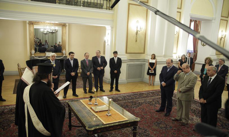 Ορκίστηκαν οι νέοι Υπουργοί της ελληνικής Κυβέρνησης