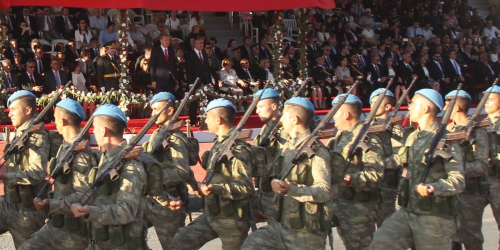 Τουρκικά μαχητικά τα ξημερώματα στους εορτασμούς στα κατεχόμενα για την εισβολή