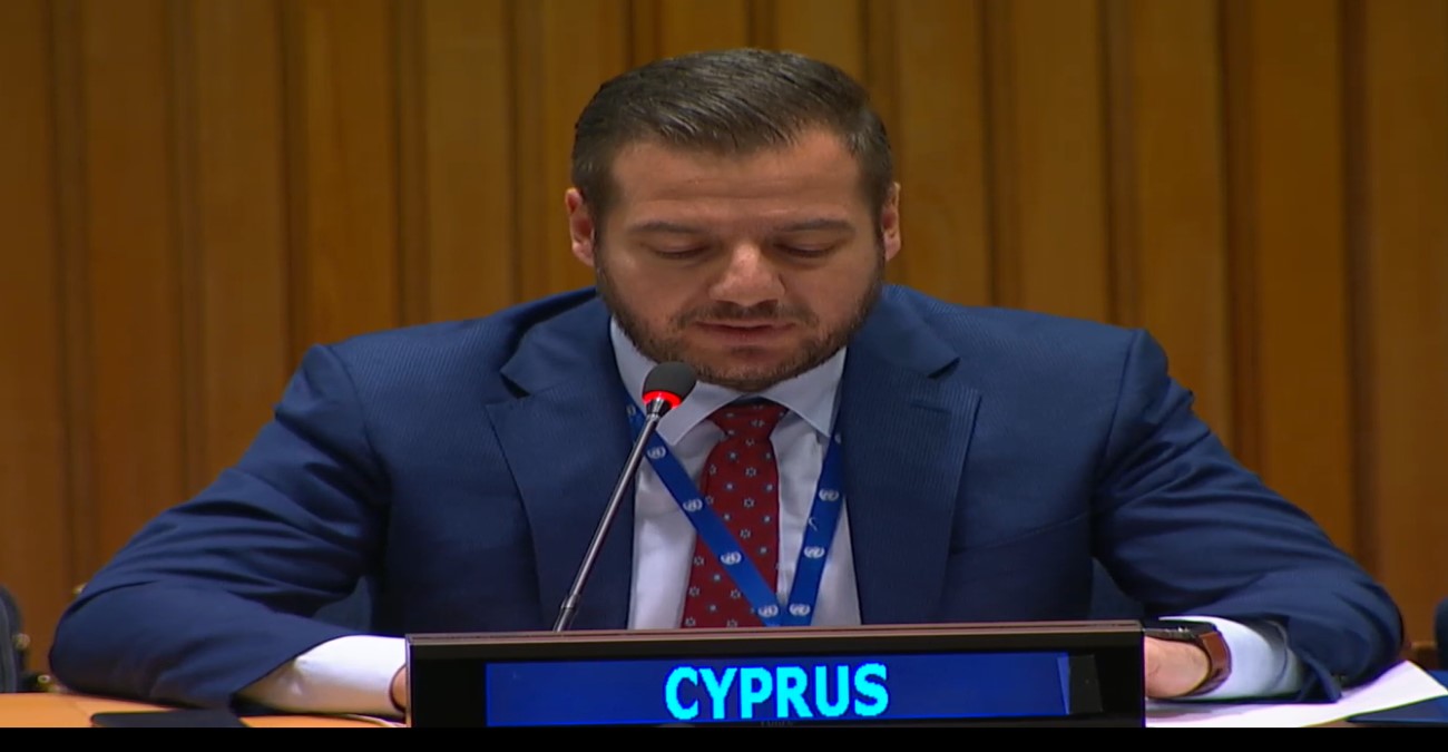 Παρέμβαση Κύπρου στην Έκτη Επιτροπή ΟΗΕ για έκθεση Επιτροπής Διεθνούς Δικαίου